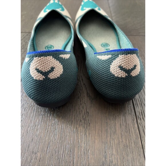 ROTHY’S The Point Shoes Print Moroccan Ikat Women’s Textile Size 9 - Picture 5 of 10